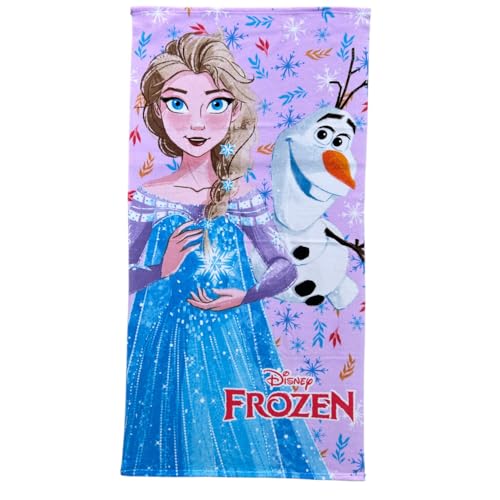 CARTOON Telo mare Frozen Disney asciugamano piscina spiaggia in...
