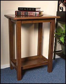 CREDENCE TABLE-WALNUT FINISH