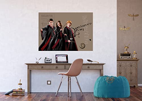 AG Design Harry Potter AFTDNM 5296 Non-Woven Children's Room Photo Wallpaper 155 x 110 cm 3 Pieces, Multicoloured - Image 2