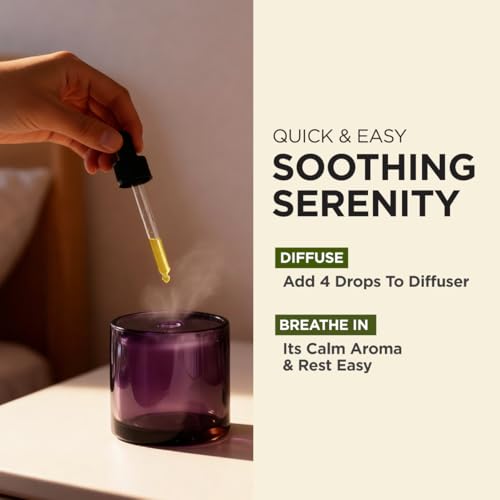 Image of 100% Pure Lavender Essential Oil - 4 Fl Oz - Lavender Oil for Hair, Skin, Diffuser, Aromatherapy & DIY Candle Making Scent