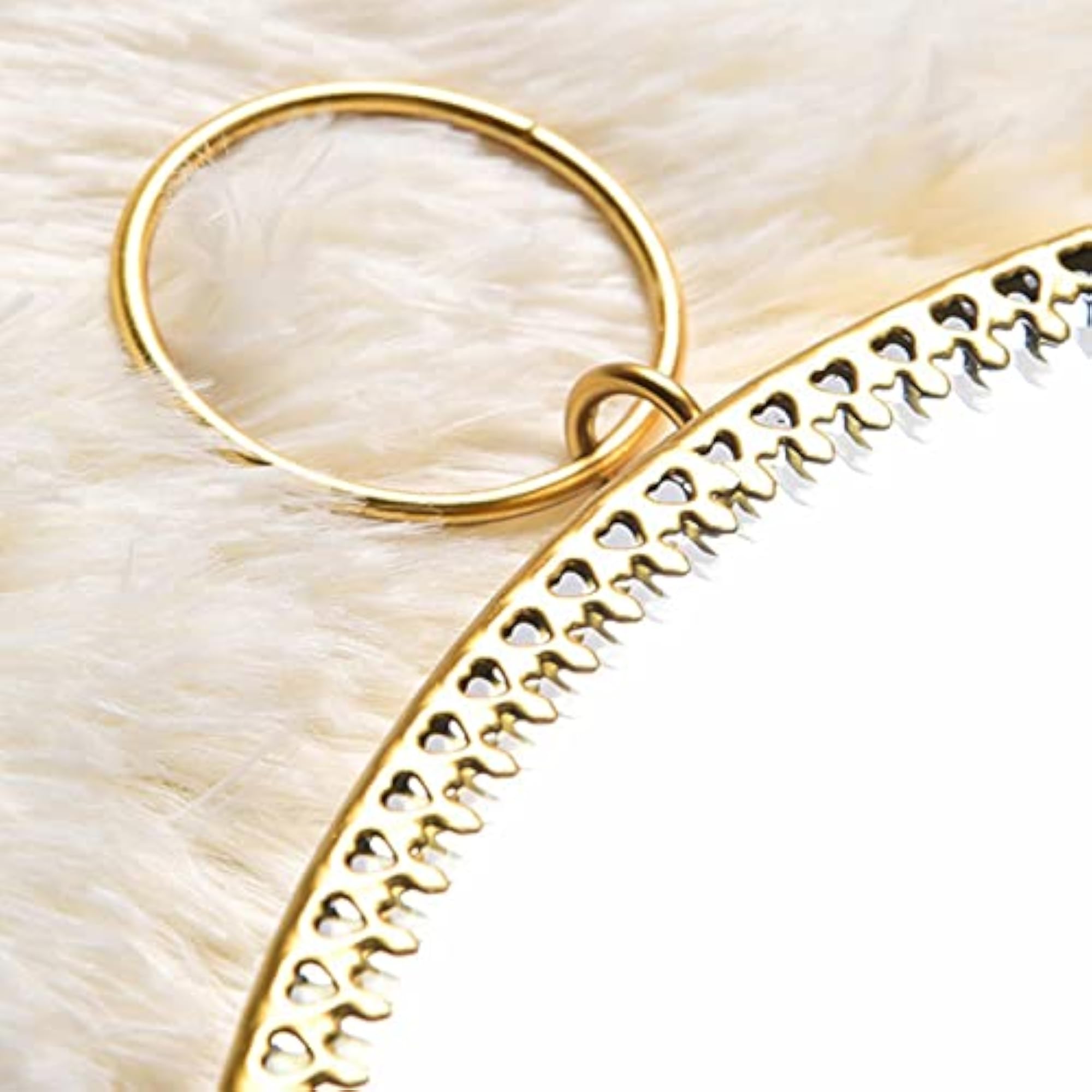 Round Makeup Vanity Dressing Mirror, Bathroom Mirror