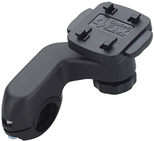 Bike Mount Motorcycle Scooter Electric Bike Bicycle Mount with Quick-Fix System 4QF and Silicone with Screw Attachment For Handlebars and for Handlebars for Teasi One 40-11-6519 2, TEASI one 3 TEASI pro and TEASI one Smar. T power, White, HF4