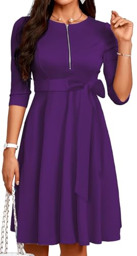 Casual Dress for Women Sexy A Line Flowy Dresses Long Midi Dress3