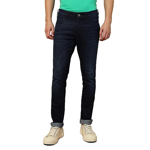 Image of Wrangler Men's Skanders Slim Fit Low-Rise Jeans