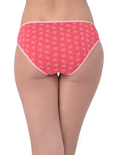 Image of Clovia Women's Cotton Low Waist Floral Print Bikini Panty