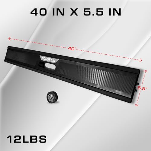 Norge Eik BeamPasser 40"/56" Extra-Long, Innovative Hockey Passer Rebounder, On-Ice/Off Ice Hockey and Roller Training Equipment (Large 40")