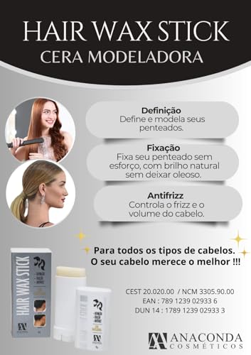 Cera Modeladora Hair Wax Stick