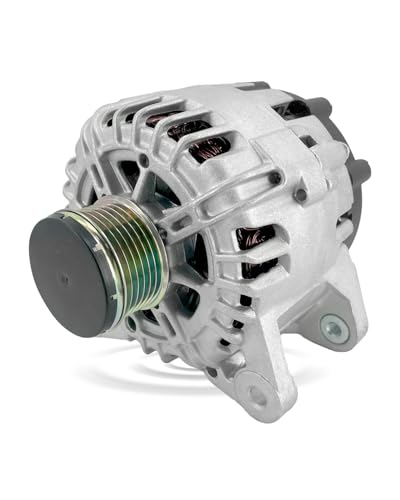 Image of 11648 Alternator 12V 120A Compatible with 2014-2020 Xtrail Nissan | Rogue L4 2.5L Replace 23100-4BA0A 23100-4BA0B TG12C152 PP11648N