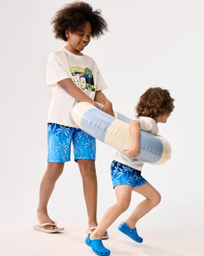 Image of maamgic Boys Swim Trunks with Compression Liner Toddler Stretch Swim Shorts