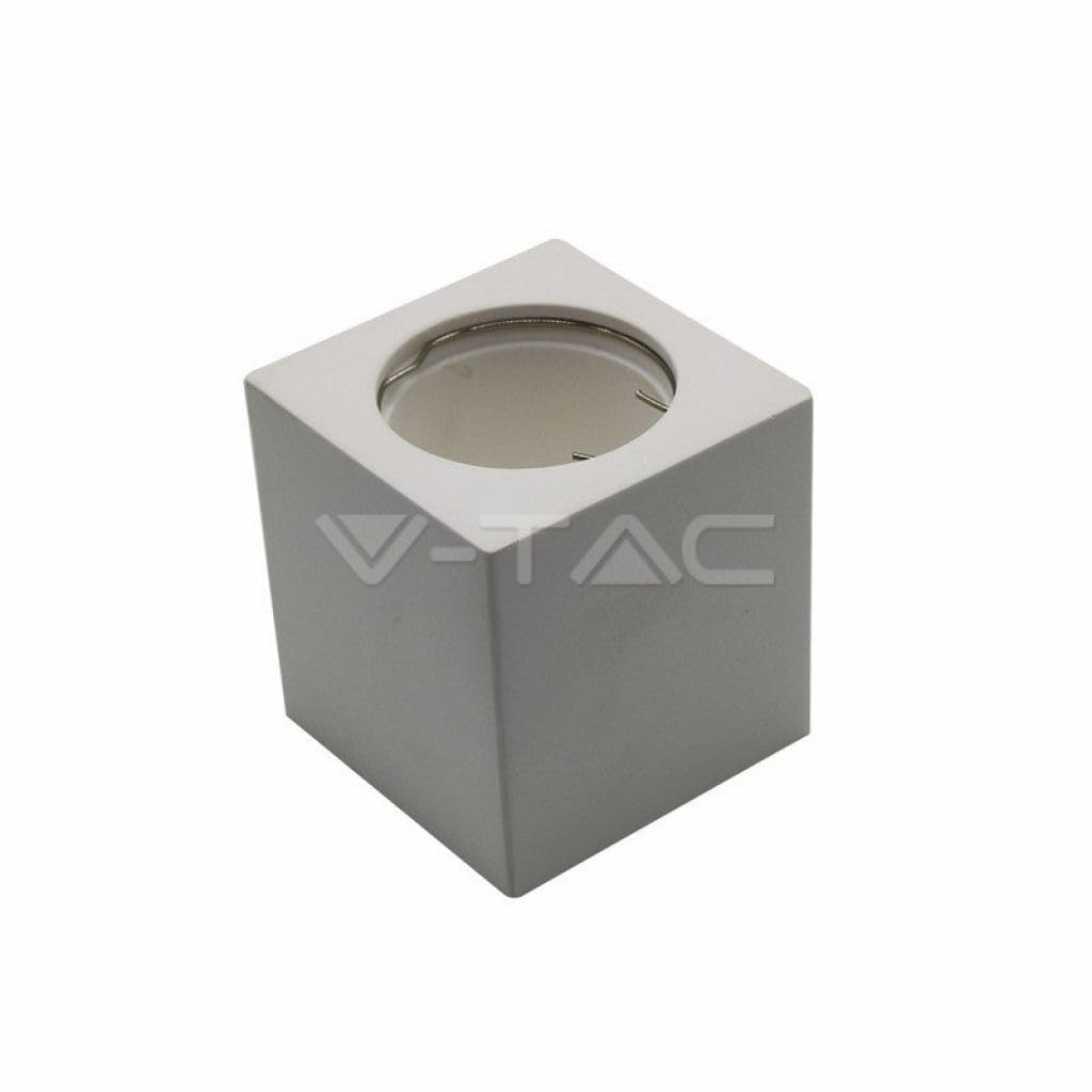 V-TAC Square Recessed Ceiling Spotlight for GU10 / GU5.3 VT-727SQ Spotlights - SKU 3664