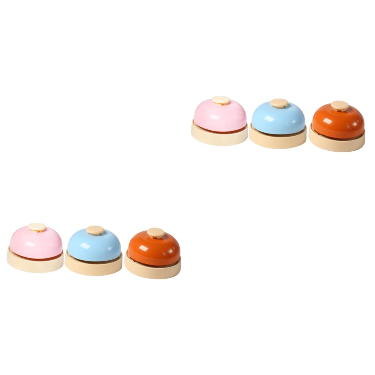 Didiseaon 2sets Pet Training Bell Set Puppy Training Bells Sturdy and Noise-Free 3pcs*2