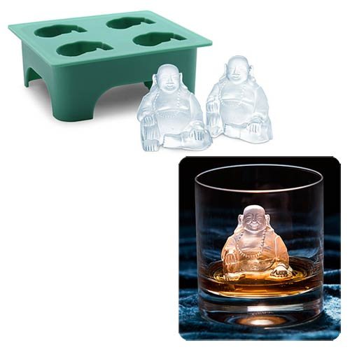 Laughing Buddha Silicone Mold Ice Cube Tray!