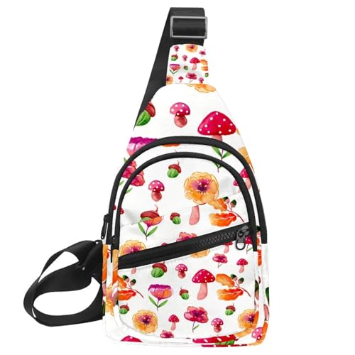 Sac à dos à bandoulière rose pour voyage et randonnée au féminin