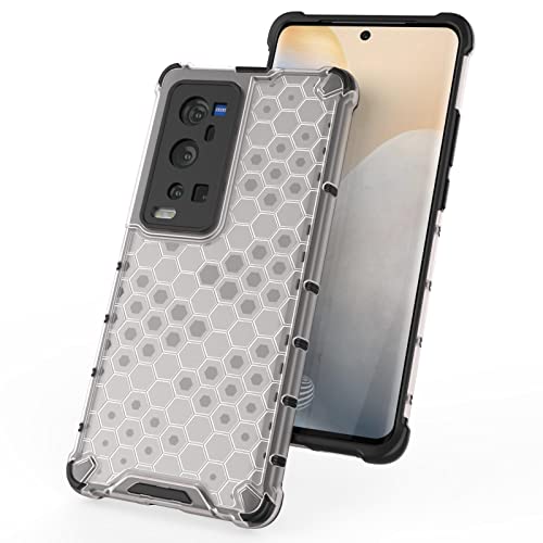 Image of Glasgow Back Case Cover Designed for Vivo X60 Pro Plus - Transparent