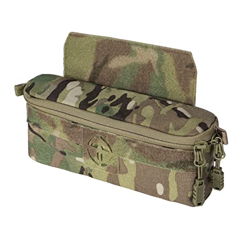 Bolsa organizadora de ferramentas utilitárias camuflada para JPC CPC AVS Colete Airsoft Paintball (apenas saco) Nylon 500D (camuflado)