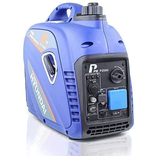 P1pe 2200W Portable Petrol Inverter Generator,...