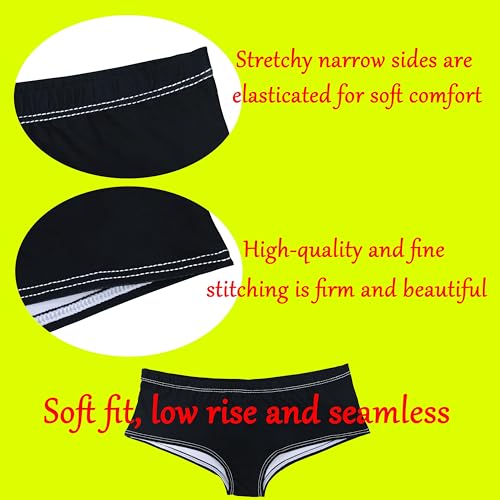 Image of JINKAIJIA Women's Flirty Sexy Funny Naughty 3D Printed Animal Tail Underwears Briefs Gifts With Cute Ears