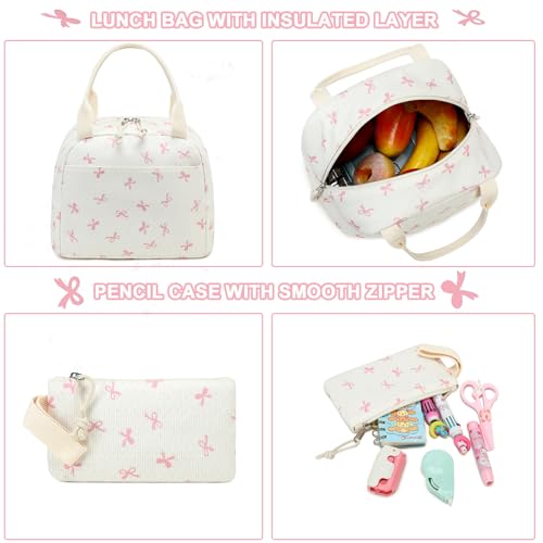 Image of Girls Backpack for Kids Elementary Bookbag Girly School bag Children Laptop Bag