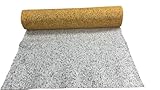 Dimensioni: spessore 7 mm, rivestimento in vinile per moquette, spessore 7 mm, spessore 75 kg/metro cubo, retro in tessuto non tessuto su entrambi i lati per una maggiore durata e durata. Copertura totale di 15 m²: 2 rotoli includono 2 rotoli, ciascuno copre 7,5 m², rendendo più facile la manipolazione e l'installazione per le case del Regno Unito.