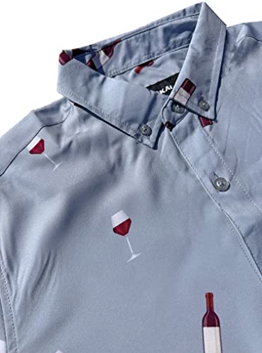 Image of Molokai Surf Button Down Slim Fit Hawaiian Short Sleeve Shirts