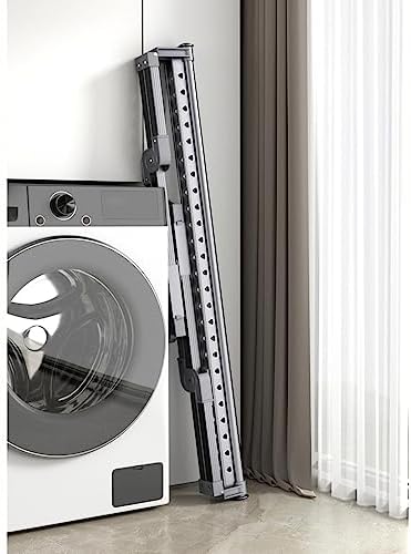 Foldable Space-Saving Clothes Rack Floor-Standing Clothes Rack Tripod,Clothes Drying Rack Tripod Portable Foldable Space Saving Laundry Drying Rack，Collapsible Laundry Drying Rack with Wheel