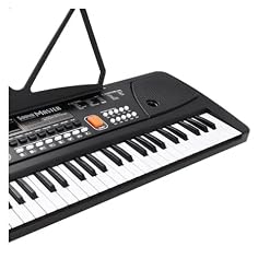 Électronique clavier Piano Orgue Électronique 61 Touches Avec Microphone, Clavier Numérique, Piano Électrique Avec Affichage LED, Double Haut-parleurs Stéréo Intégrés – Image 3
