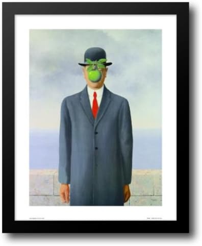 The Son of Man, c.1964 15x18 Framed Art Print by Magritte, Rene