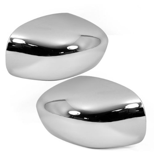 JUMBOMOTOR Chrome Mirror Cover Trims Kits Fit for 2005 2006 2007 2008 2009 2010 Chrysler 300/300C Dodge 2005-2010 Magnum Charger