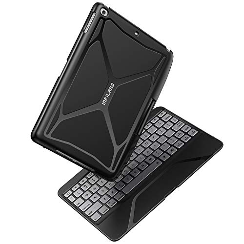INFILAND iPad Keyboard Case for iPad 9.7 inch 2018 (6th Gen)/ 2017