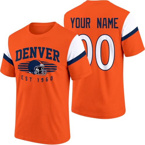 Image of T-Shirt Custom Name and Number Personalized Gifts | Crewneck Short Sleeves T-Shirt for Men S-4XL