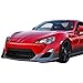 Front Bumper Lip Compatible with 2013-2016 Scion FRS, Five Design Style Black PU Front Lip Finisher Under Chin Spoiler Add On by IKON MOTORSPORTS, 2014 2015