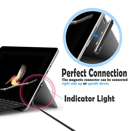 image for KABCON Charger Compatible for Surface Go/Go 2/Go 3 Surface Pro 4 Core 