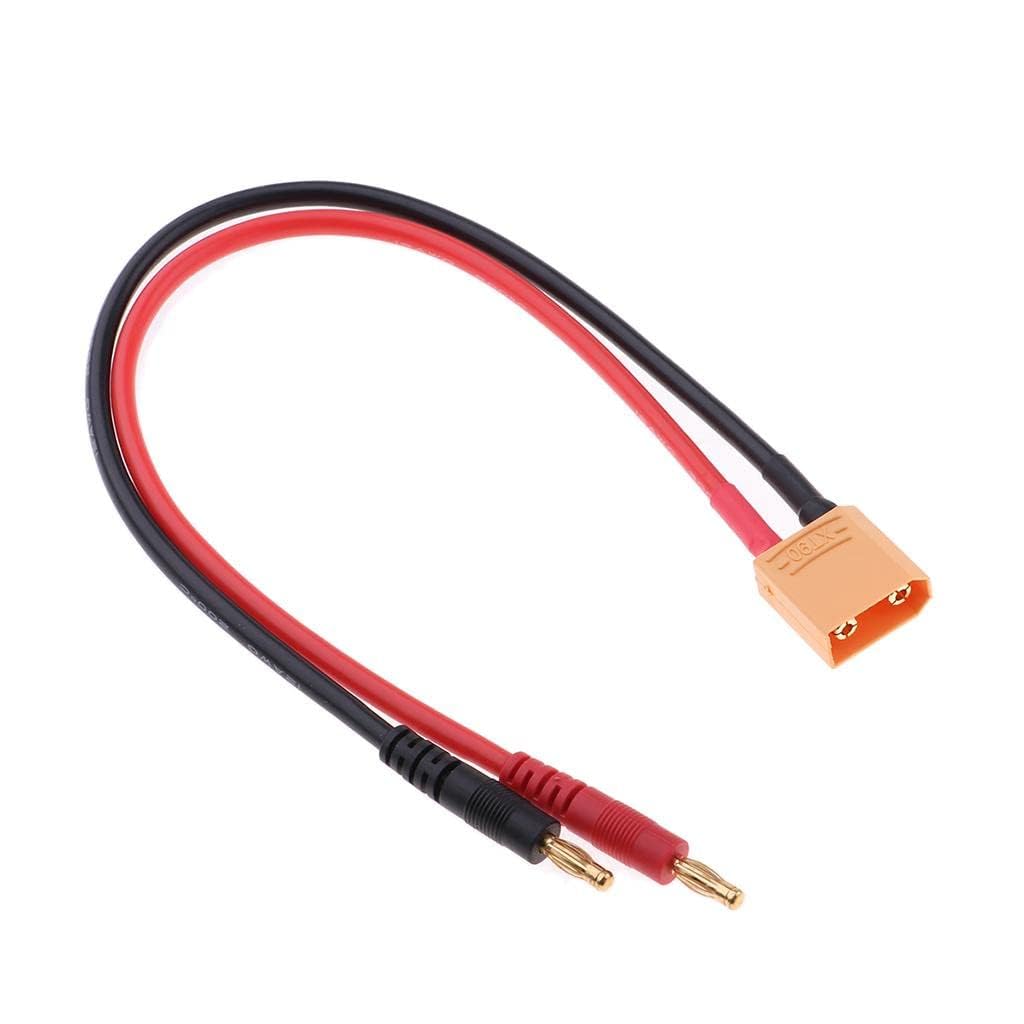 Futaba XT90 Connector Plug to 4mm Banana Plugs -14 AWG - 15cm -Pack of Two-image-17