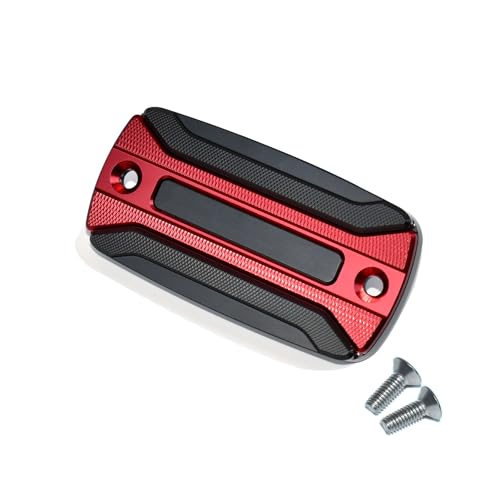 MTCRIGHTER Brake Master Cylinder Cap Compatible with HONDA Africa Twin 1000 1100/ Adventure 2016-2024, CNC Aluminum Alloy Made (Red)