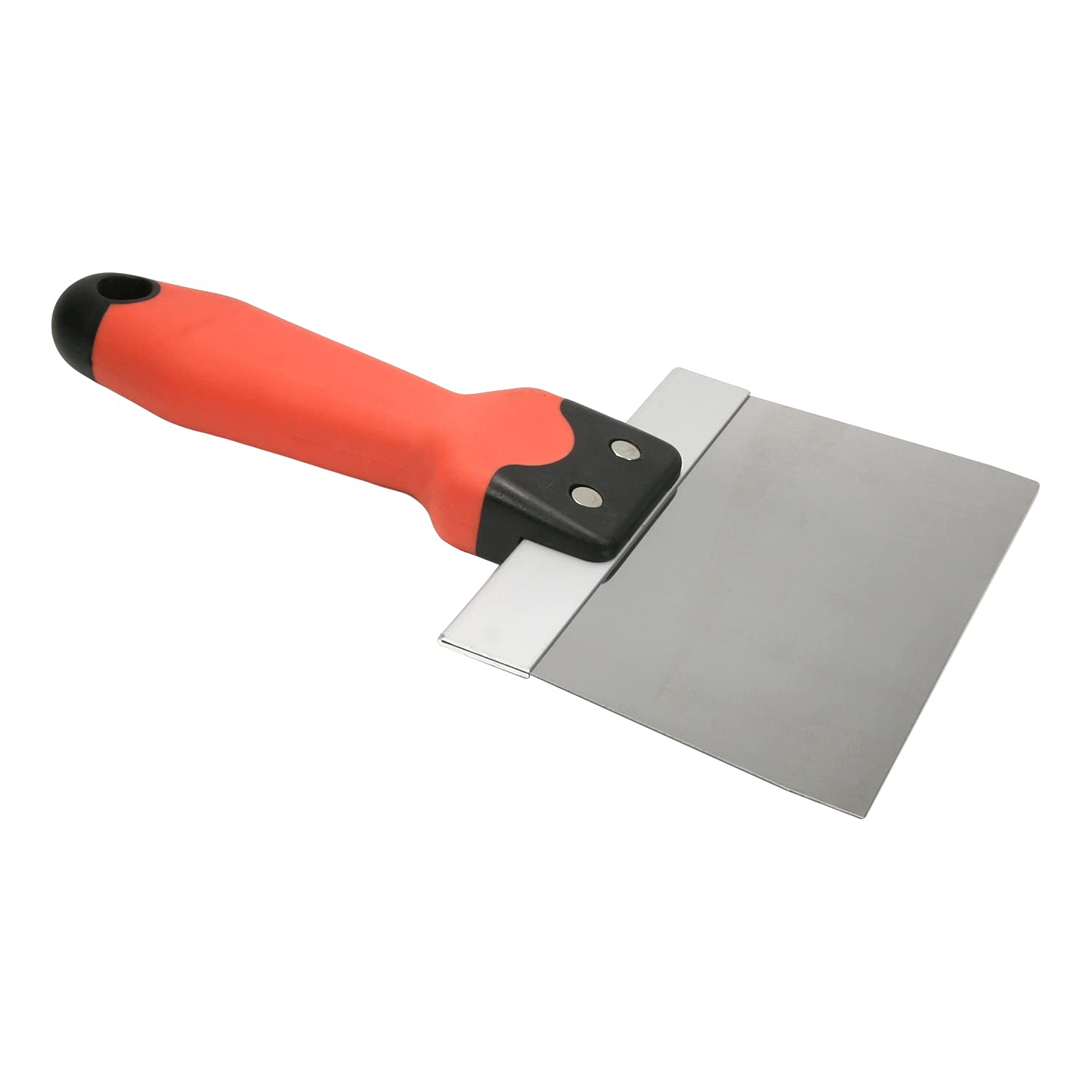 Utoolmart Putty Scraper 6" CRV Steel Putty Knives with Plastic Ergonomic Handle for Taping Paint Wall Floor Tile 1pcs