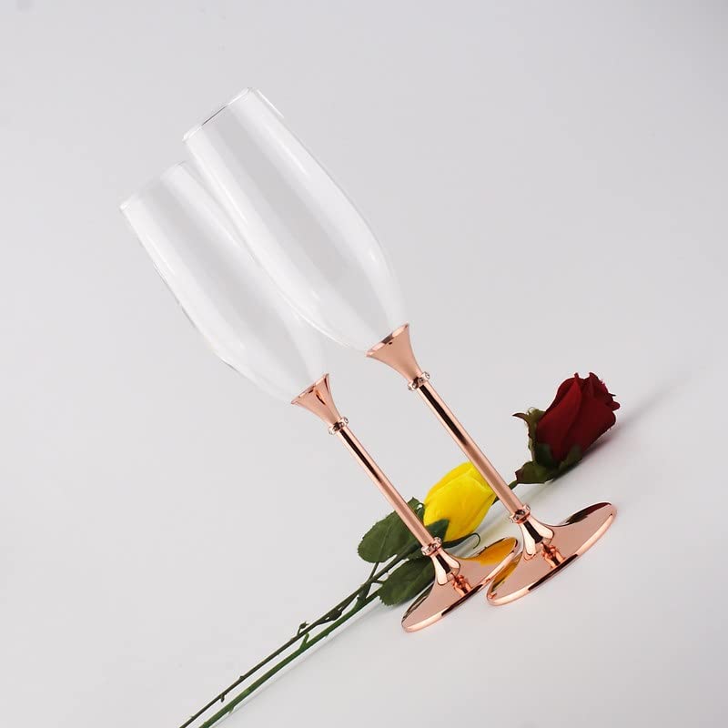 Copas de champán de boda como regalo ideal para aniversarios de novios 6