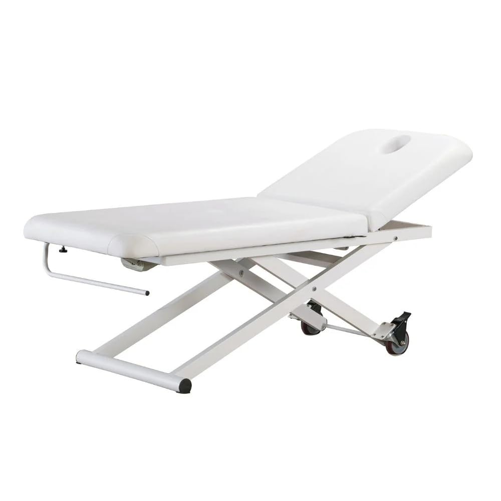 PLUS SANTE - Easy Elektrischer Untersuchungstisch - stabil, funktional und elegant, Breite 68 cm, weiß
