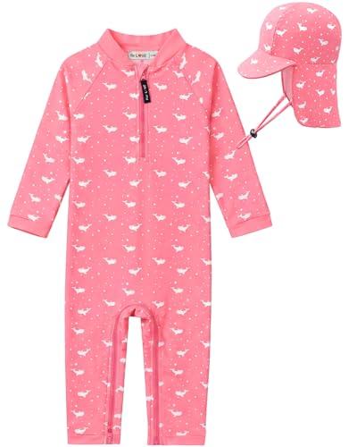 weVSwe Baby Swimsuit with Sun Protection and Hat