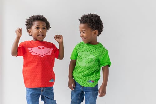 PJ Masks Gekko Catboy Owlette 3 Pack Graphic T-Shirts Toddler to Big Kid2