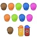 LYTIVAGEN 10 PCS Tapas de Lata de Refresco Silicona Tapa de Lata Antipolvo Reutilizable Tapas de Cierre Latas Polvo Refresco Tapas a Prueba de Polvo Tapa de Soda para Cerveza, Bebida, Cola, Lata