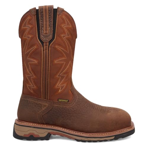 Dan Post Men's Tumbleweed 11 Inch Waterproof Steel Toe Western Boot
