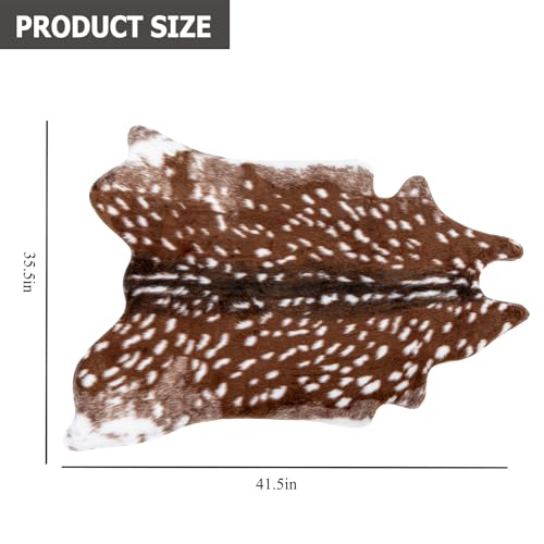 Tapete decorativo animal Deer Print 105x90 cm miniatura 2