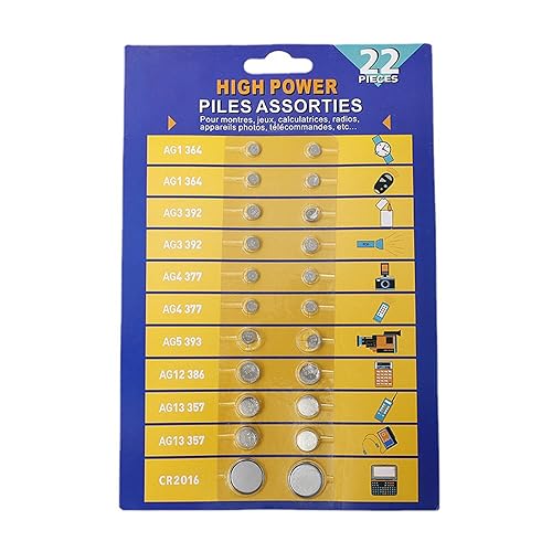Pilas de botón para monedas, fuente de alimentación fiable para relojes, dispositivos de juego, cámaras, fuente de alimentación, batería de botón