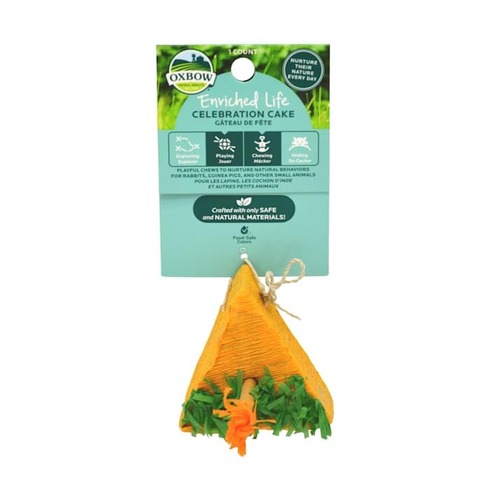 Oxbow Enriched Life Celebration Cake for Guinea Pig, 0.03 lb.