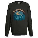  Fabulous Sweatshirt Homme Noir Un Esprit Libre n\'est Jamais Confiné Aventure