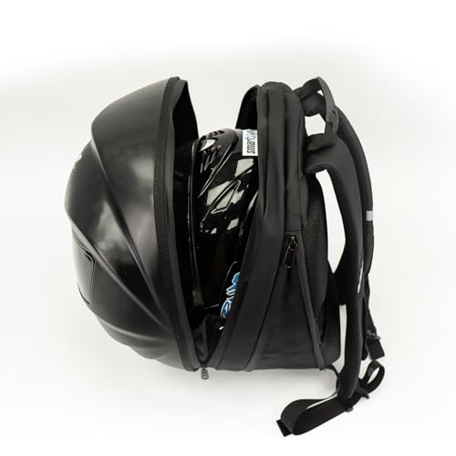 Sac à dos noir rigide Woxter Black Knight premium étanche à LED
