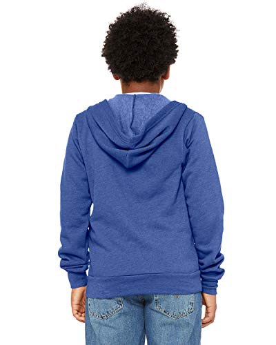 BELLA + CANVAS - Youth Sponge Fleece Full-Zip Hoodie - 3739Y2