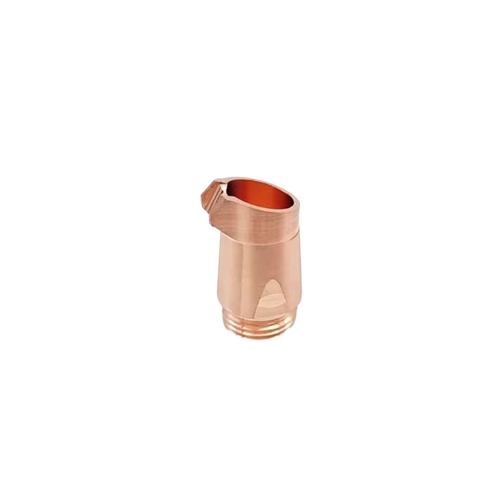 OJHFJMGH Laser Nozzles ， Laser Welding Nozzles M12/M16 Double Wire Feeder Copper Nozzle for Welder Gun Head(M12(sup),1.0mm)