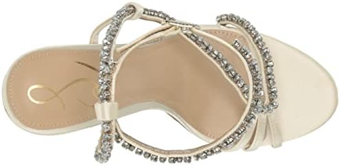 Sam Edelman Women's Granger Heeled Sandal, Pearl Ivory, 5 | Image 4