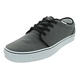 Vans Unisex's VANS 106 VULCANIZED SKATE SHOES 10.5 (PEWTER/BLACK) Pewter/Black